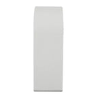 Mensola da parete ad arco geometrica in legno 24"x16" con forme a blocco color crema: Stile tradizionale, nessun montaggio richiesto, vani a giorno