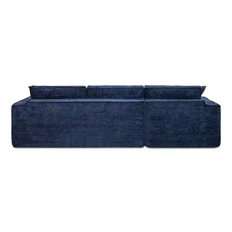 Divano componibile Brenley 110.5 RAF Sofà-in-a-Box, ciniglia grigio cenere