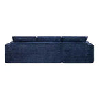 Divano componibile Brenley 110.5 RAF Sofà-in-a-Box, ciniglia grigio cenere