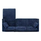 Divano componibile Brenley 110.5 RAF Sofà-in-a-Box, ciniglia grigio cenere