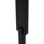 Tavolino rotondo Ravalli, 9x9x20, Nero