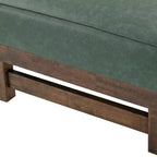 Pouf Temzyl moderno da cocktail imbottito in legno di gomma