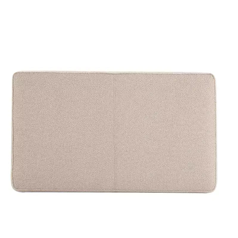 Pouf Temzyl moderno da cocktail imbottito in legno di gomma