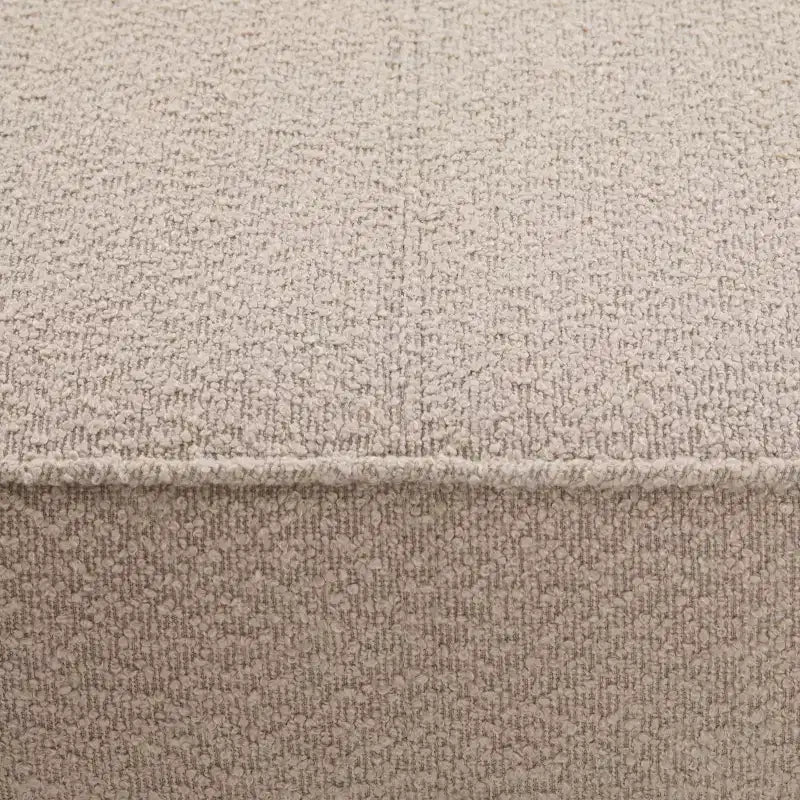 Pouf Temzyl moderno da cocktail imbottito in legno di gomma