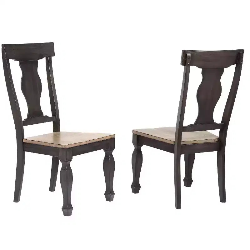 Alleyton Wood Dining Chair  Set Of 2