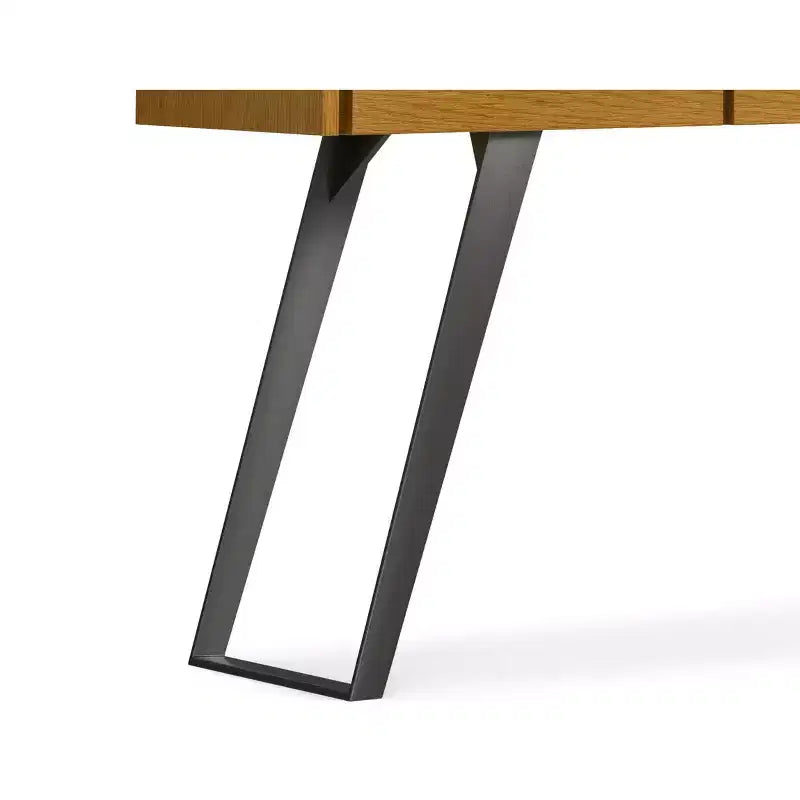Tavolo da divano/consolle Mitchell largo 152 cm, stile industriale moderno