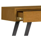 Tavolo da divano/consolle Mitchell largo 152 cm, stile industriale moderno