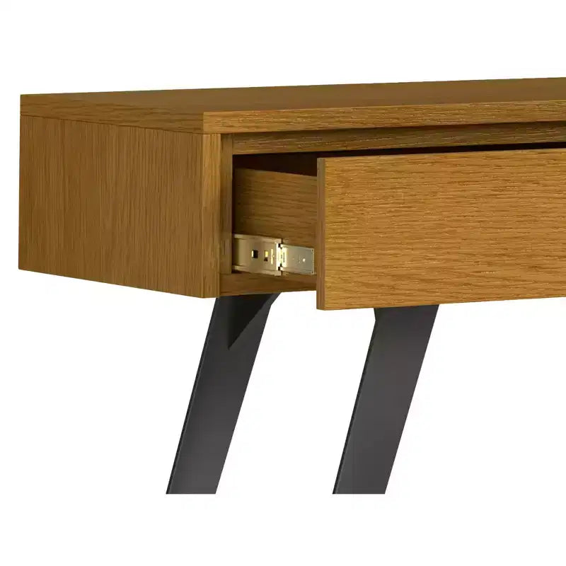 Tavolo da divano/consolle Mitchell largo 152 cm, stile industriale moderno