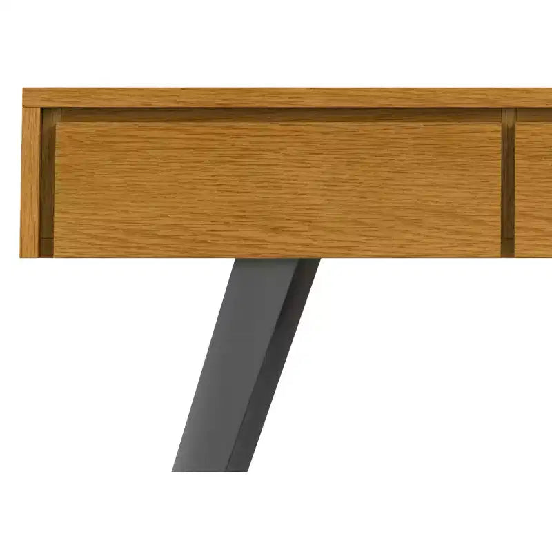 Tavolo da divano/consolle Mitchell largo 152 cm, stile industriale moderno