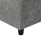 Divano letto modulare in ciniglia "Cloud" a 6 pezzi con pouf