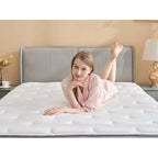 Materasso a molle indipendenti stile Hilton, materasso morbido ed elastico spesso 30 cm per il supporto spinale e il sonno in camera da letto