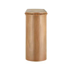 Consolle vintage con perline e gambe curve reversibili