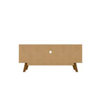 Mobile TV a 4 ripiani Marcus Mid-Century Modern per TV fino a 55", marrone rustico