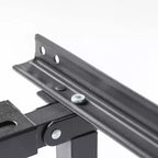 Base letto in metallo Compack da 7" completa, colore nero