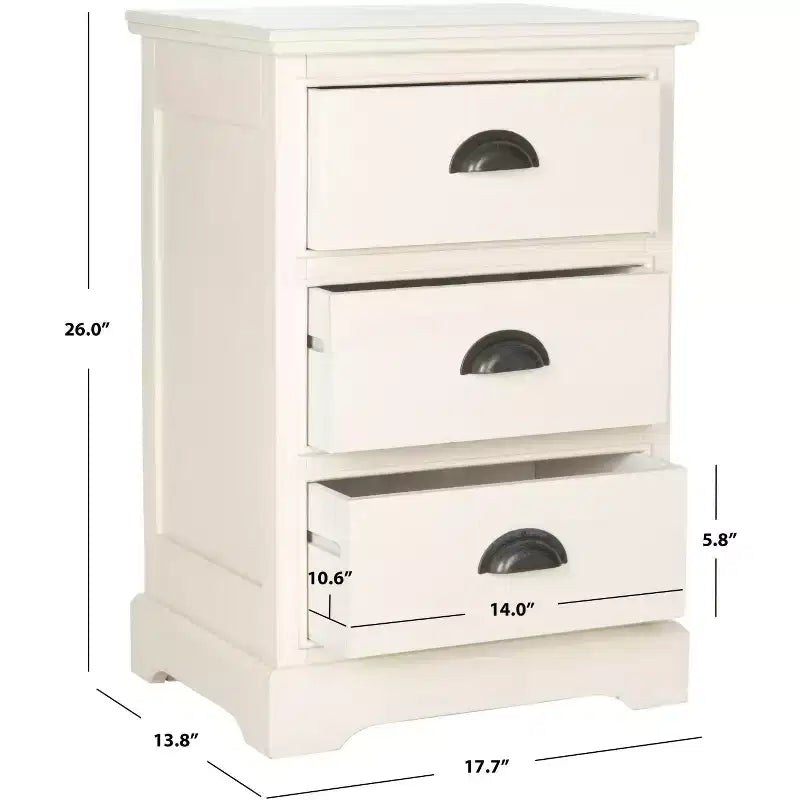 Tavolino con 3 Cassetti Griffin